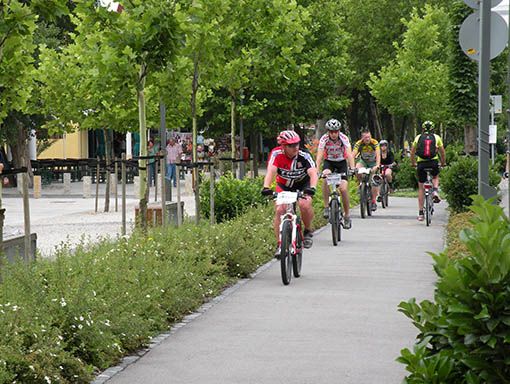 Fahrradtour um den Plattensee